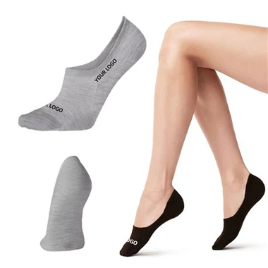 Calcetines invisibles de bambú para mujer